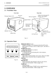 Toshiba B-570-QP Thermal Printer Owners Manual page 10