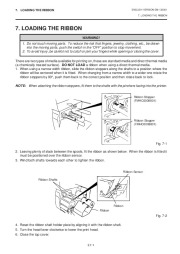 Toshiba B-570-QP Thermal Printer Owners Manual page 19