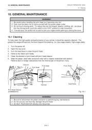 Toshiba B-570-QP Thermal Printer Owners Manual page 22