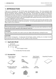 Toshiba B-570-QP Thermal Printer Owners Manual page 7