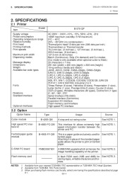 Toshiba B-570-QP Thermal Printer Owners Manual page 8