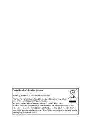 Toshiba B-SA4TP Thermal Printer Owners Manual page 3
