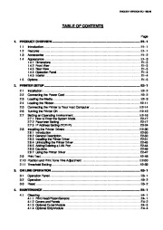 Toshiba B-SA4TP Thermal Printer Owners Manual page 7