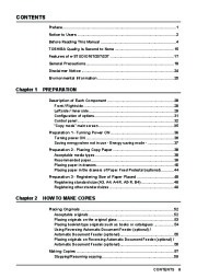 Toshiba E-Studio 167 207 237 Printer Copier Owners Manual page 11