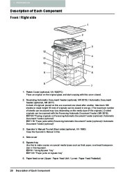 Toshiba E-Studio 167 207 237 Printer Copier Owners Manual page 30