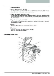 Toshiba E-Studio 167 207 237 Printer Copier Owners Manual page 31