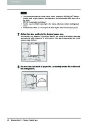 Toshiba E-Studio 167 207 237 Printer Copier Owners Manual page 44