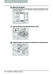 Toshiba E-Studio 167 207 237 Printer Copier Owners Manual page 48