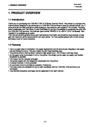 Toshiba TRST-A15 Remote Receipt Printer Owners Manual page 6