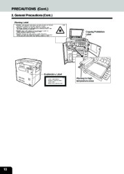 Toshiba E-Studio 210c 310c Color Printer Copier Owners Manual page 12