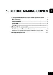 Toshiba E-Studio 210c 310c Color Printer Copier Owners Manual page 15