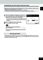 Toshiba E-Studio 210c 310c Color Printer Copier Owners Manual page 23