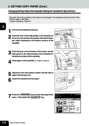Toshiba E-Studio 210c 310c Color Printer Copier Owners Manual page 32
