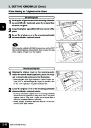Toshiba E-Studio 210c 310c Color Printer Copier Owners Manual page 36