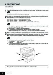 Toshiba E-Studio 16 20 25 Printer Copier Owners Manual page 11