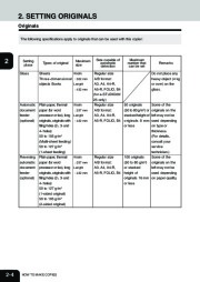 Toshiba E-Studio 16 20 25 Printer Copier Owners Manual page 31