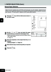 Toshiba E-Studio 16 20 25 Printer Copier Owners Manual page 39