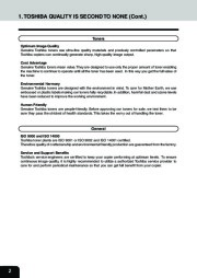 Toshiba E-Studio 16 20 25 Printer Copier Owners Manual page 5