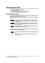 Toshiba E-Studio 165 205 Printer Copier Owners Manual page 6