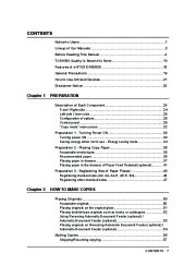 Toshiba E-Studio 165 205 Printer Copier Owners Manual page 9