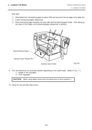 Toshiba TEC B-670 Thermal Printer Owners Manual page 20