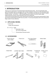 Toshiba TEC B-670 Thermal Printer Owners Manual page 6