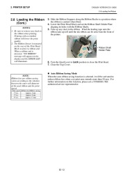 Toshiba TEC BSX5T Thermal Printer Owners Manual page 23
