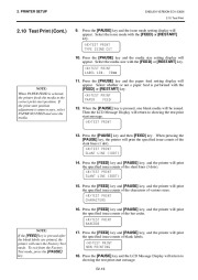 Toshiba TEC BSX5T Thermal Printer Owners Manual page 26