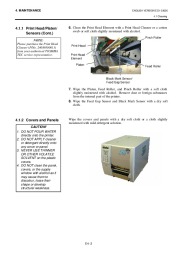 Toshiba TEC BSX5T Thermal Printer Owners Manual page 33
