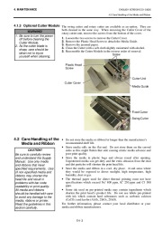 Toshiba TEC BSX5T Thermal Printer Owners Manual page 34