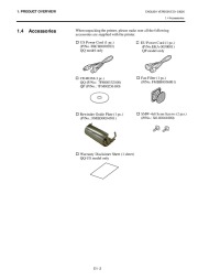 Toshiba TEC BSX5T Thermal Printer Owners Manual page 8