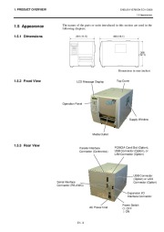 Toshiba TEC BSX5T Thermal Printer Owners Manual page 9