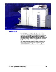Toshiba E-Studio 550 810 GL 1020 Printer Copier Owners Manual page 11