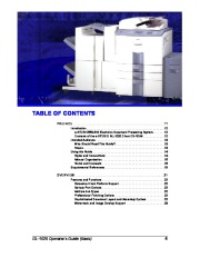 Toshiba E-Studio 550 810 GL 1020 Printer Copier Owners Manual page 4