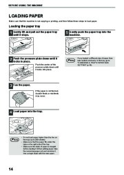 Toshiba E-Studio 161 Printer Copier Owners Manual page 20