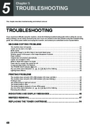 Toshiba E-Studio 161 Printer Copier Owners Manual page 46