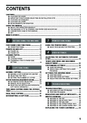 Toshiba E-Studio 161 Printer Copier Owners Manual page 7