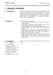 Toshiba TEC B-SH4T-QQ-QP Thermal Printer Owners Manual page 7