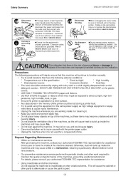 Toshiba TEC B-480-QP Printer Owners Manual page 5