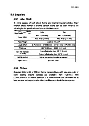 Toshiba TEC B-443 Bar Code Printer Owners Manual page 34