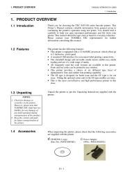Toshiba TEC B-SV4D-QM Label Printer Owners Manual page 6