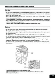 Toshiba E-Studio 350 450 Printer Copier Owners Manual page 15