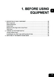 Toshiba E-Studio 350 450 Printer Copier Owners Manual page 21