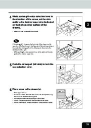 Toshiba E-Studio 350 450 Printer Copier Owners Manual page 41