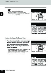 Toshiba E-Studio 350 450 Printer Copier Owners Manual page 46