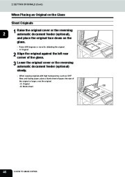 Toshiba E-Studio 350 450 Printer Copier Owners Manual page 48