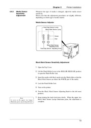 Toshiba TEC CB-416-T3-QQ Color Printer Owners Manual page 27