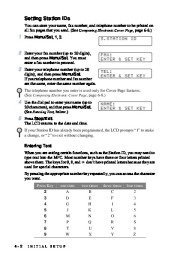 Brother MFC-6800 Laser Multifunction Printer Scanner Copier & Fax Users Manual page 50