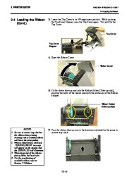 Toshiba B-SA4TM Thermal Printer Owners Manual page 25