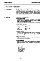 Toshiba B-SA4TM Thermal Printer Owners Manual page 9